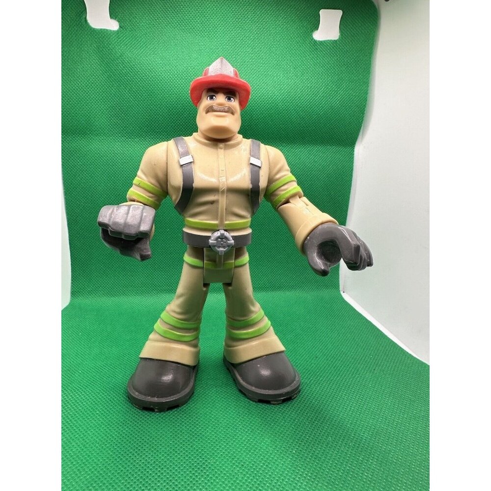 Rescue Heroes Billy Blazes Fire Fighter Team Leader 2018 Mattel‎ Fisher-Price